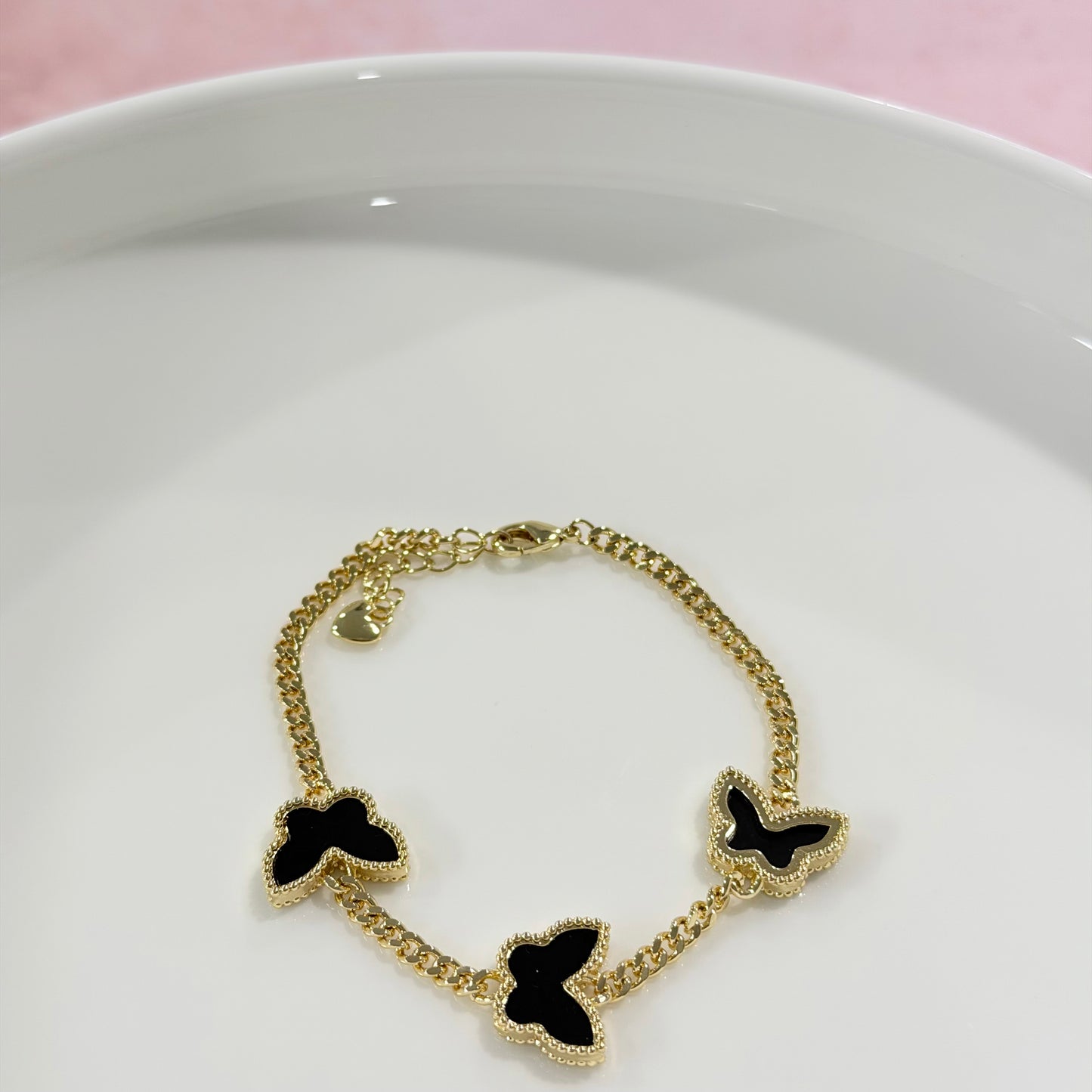 Black Butterfly Bracelet
