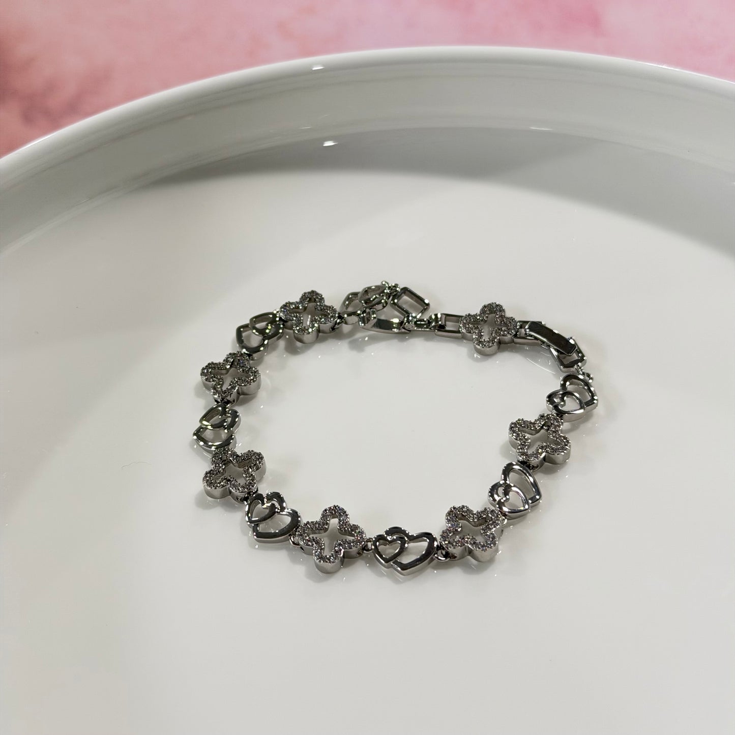 Silver Time Bracelet