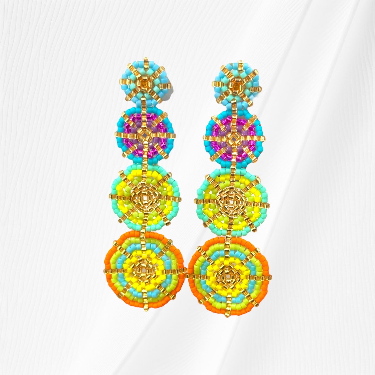 Summer Time Fun Miyuki Earring