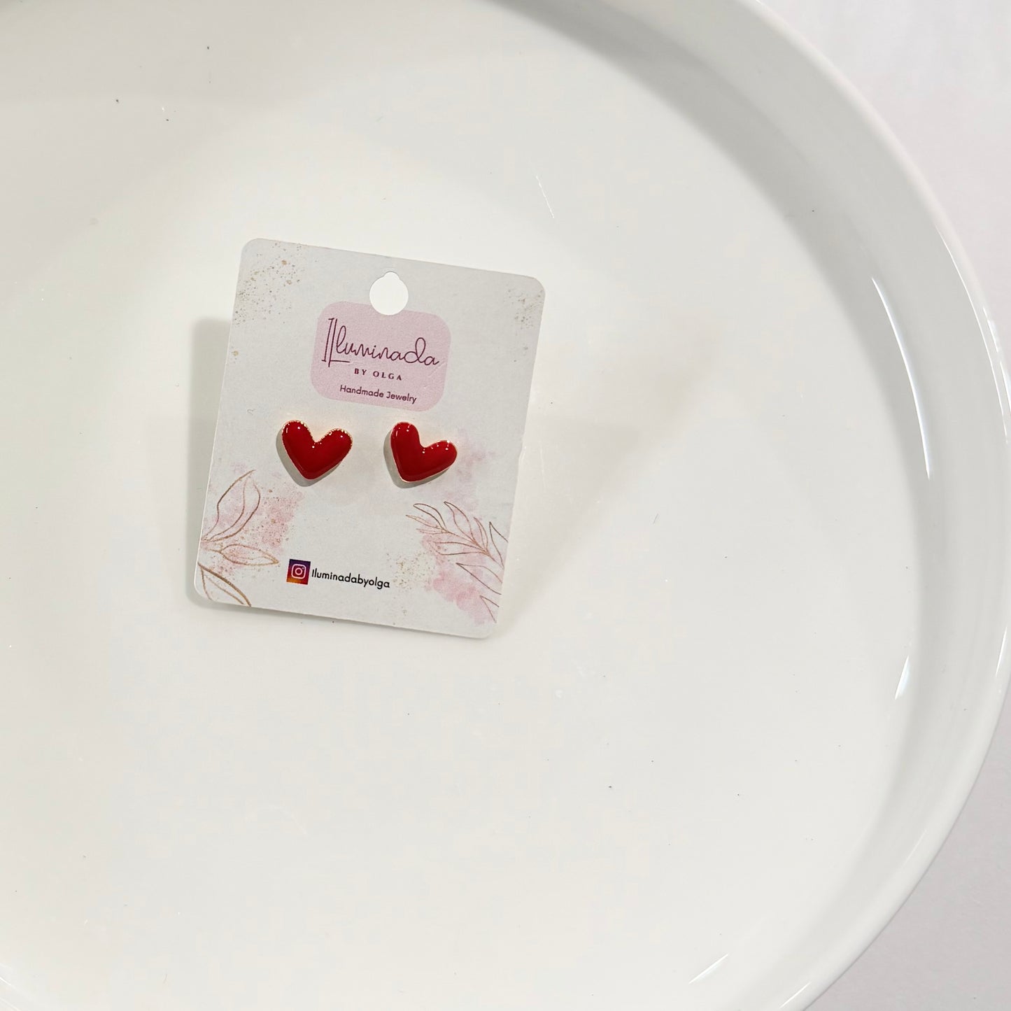 Red Heart Stud ❤️