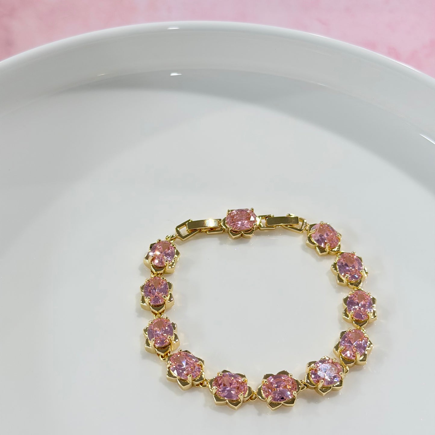 Pink Diamond Bracelet