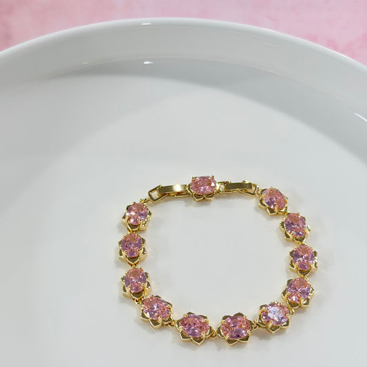 Pink Diamond Bracelet