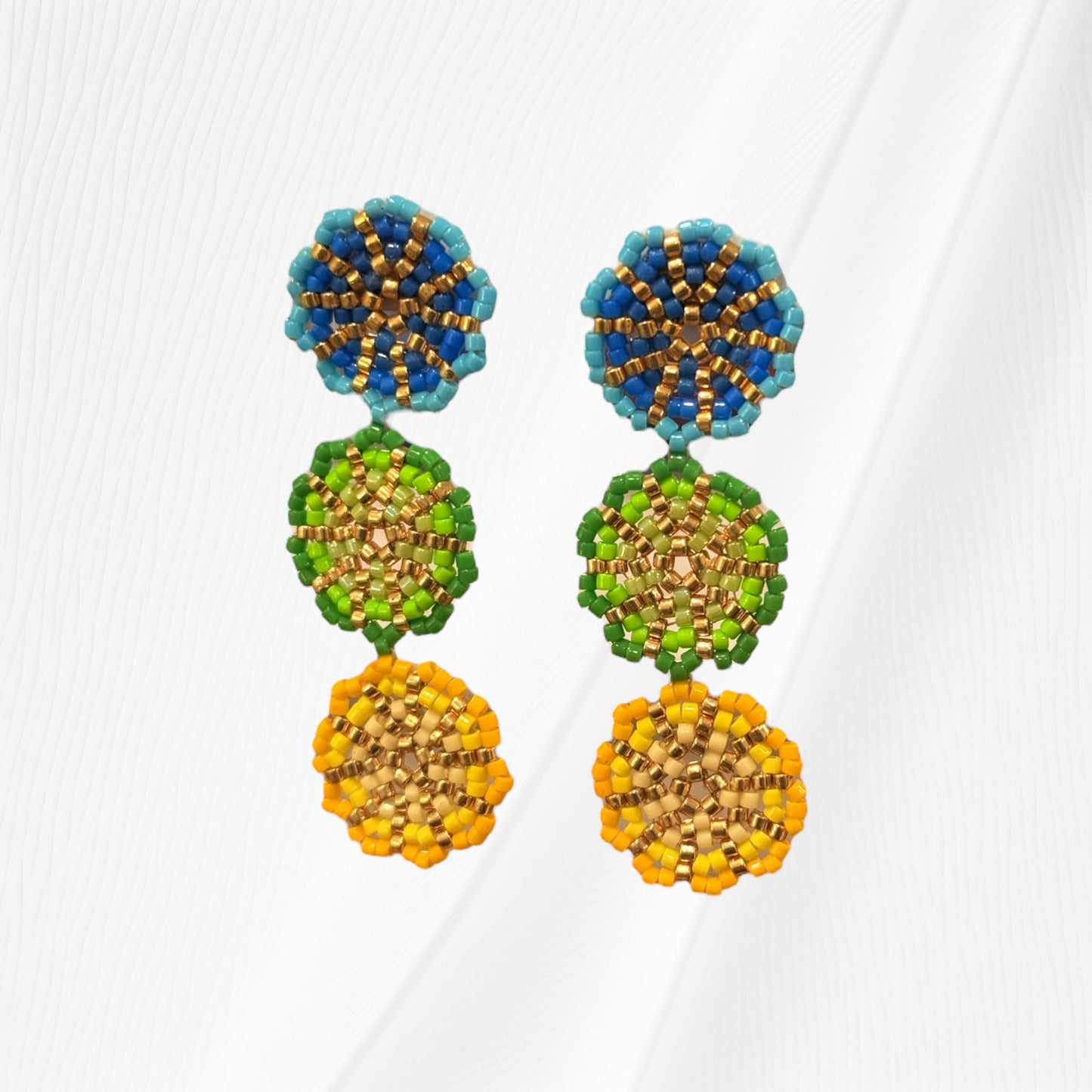 Blueberry Green Earring