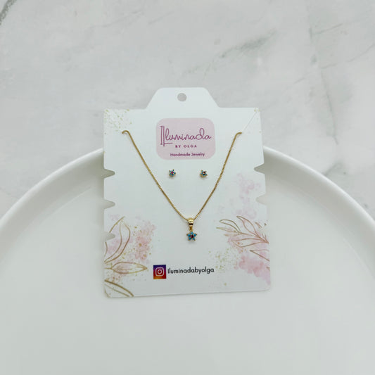 Mini Blue Star Set