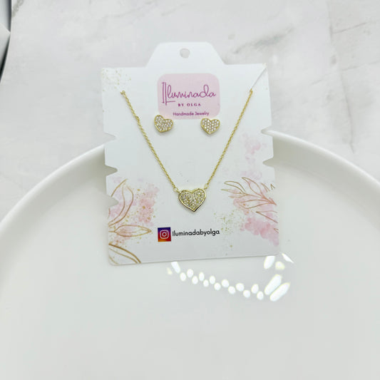 Diamond Heart Set