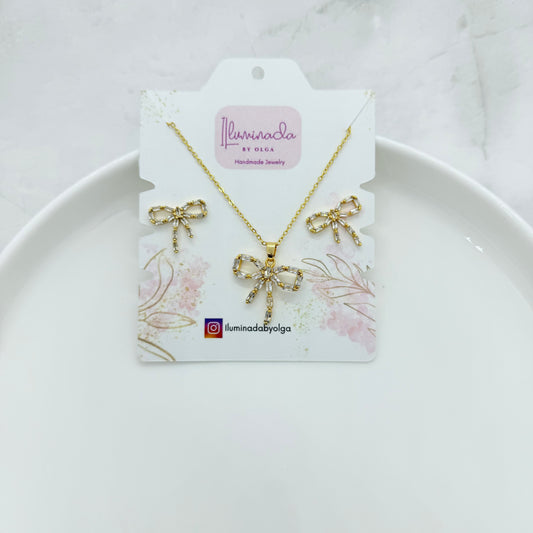 Bow Diamond Set