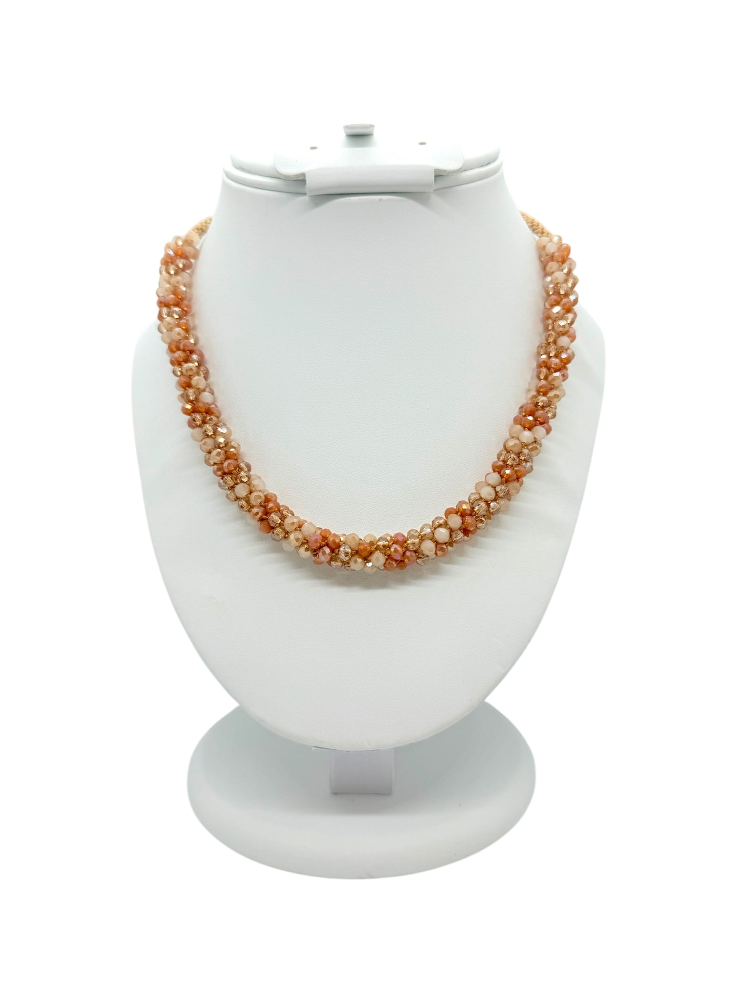 Twisted Beaded Necklace