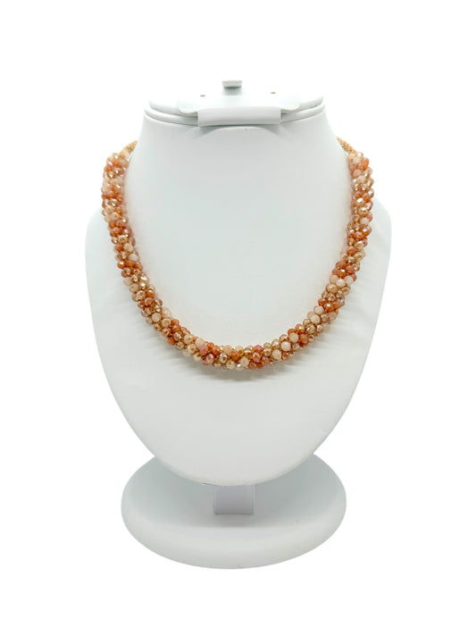 Twisted Beaded Necklace