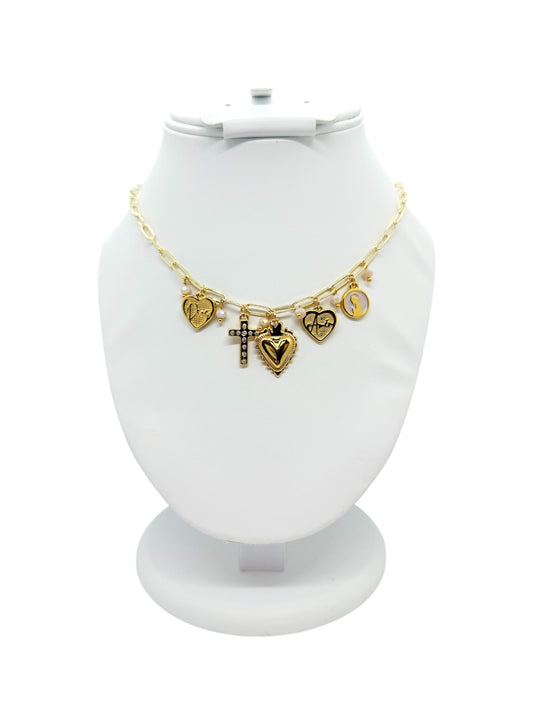Religious Charms Necklace